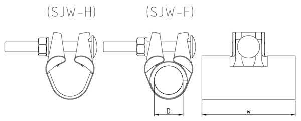 Хомут для ремонта труб полукруглого мини-типа SJW-H SS3.jpg